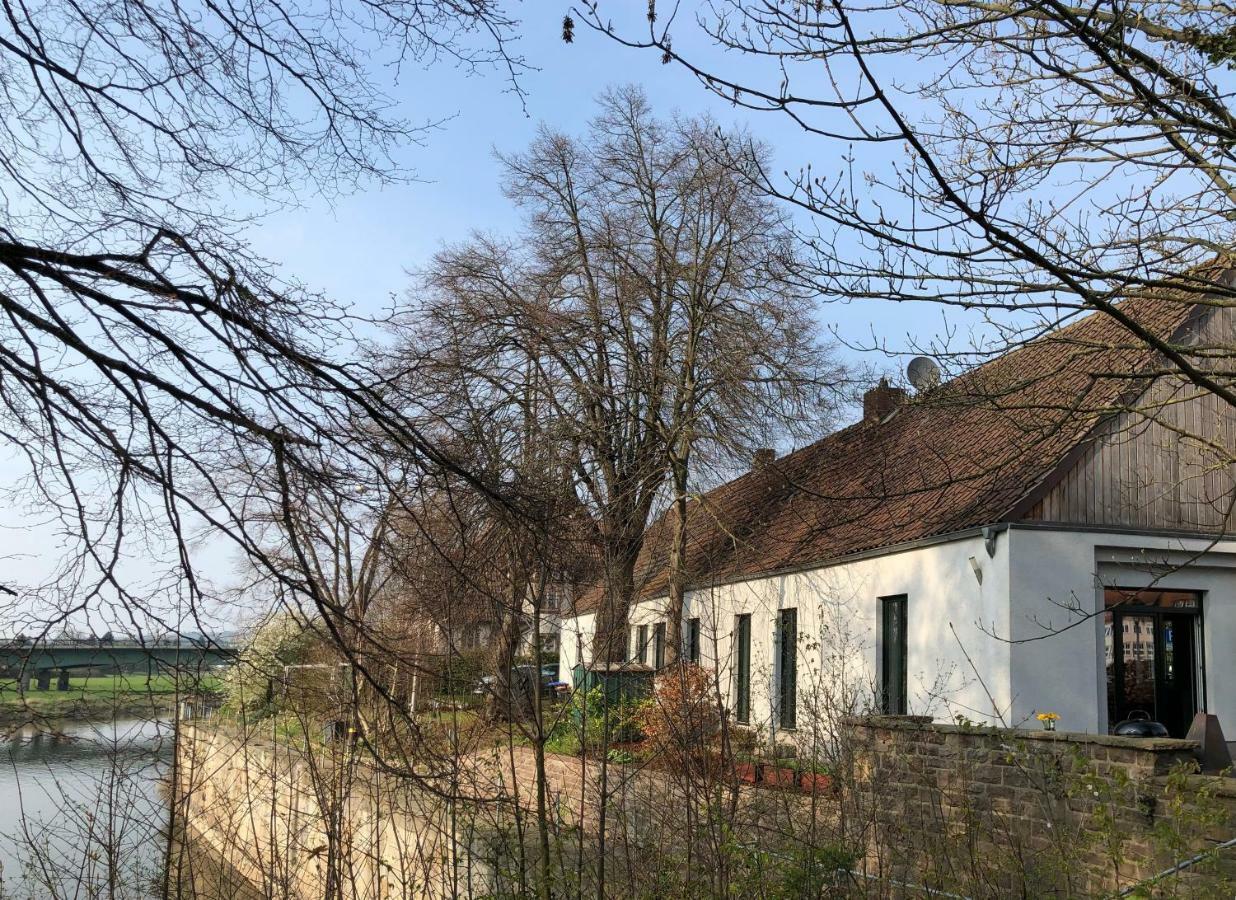 Ferienwohnung Schleusenhaus Hameln ハーメルン エクステリア 写真