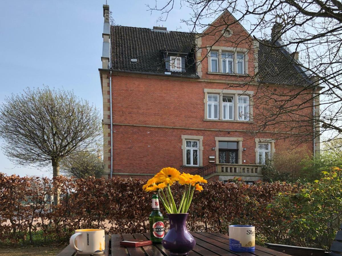 Ferienwohnung Schleusenhaus Hameln ハーメルン エクステリア 写真